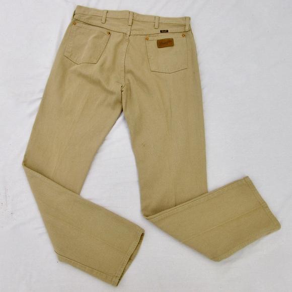 Vintage Men's Women's Unisex Wrangler Jeans, Sz L - Picture 3 of 6